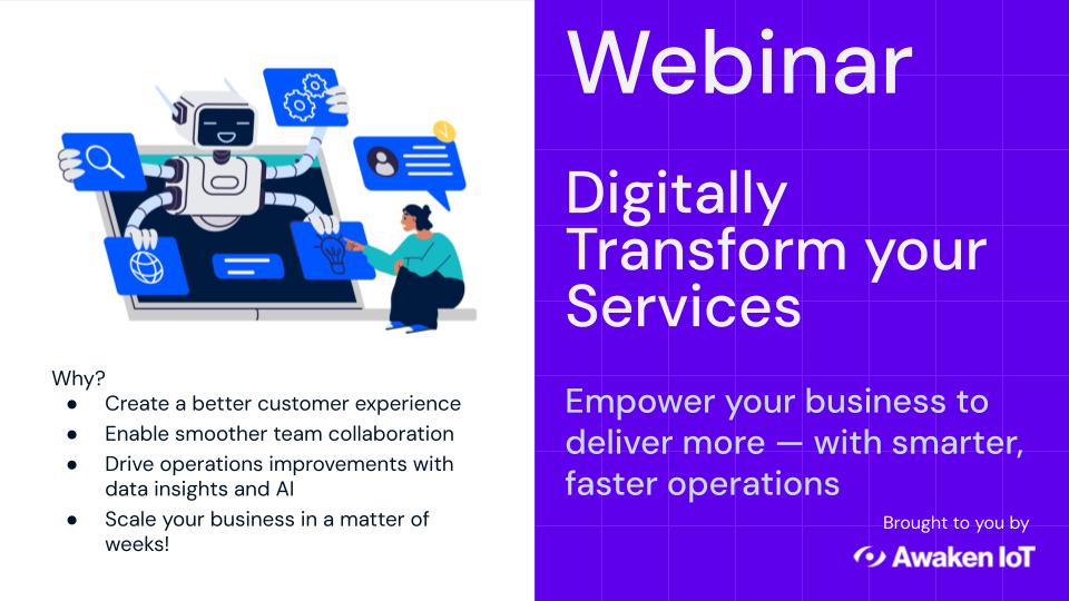 Webinar – Digitally Transform Your Services