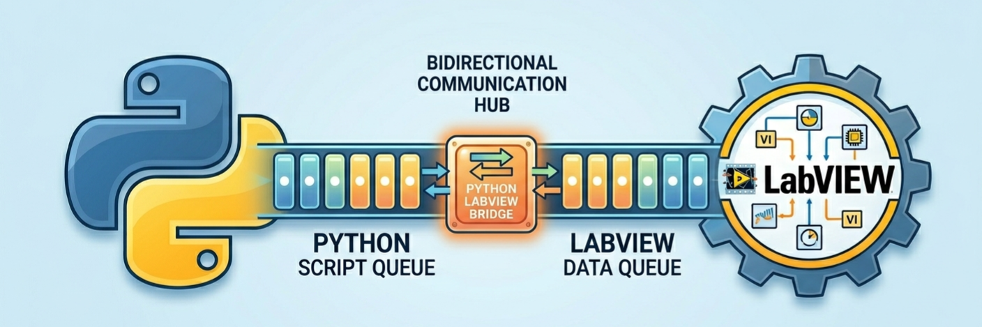 Launch of our first open source project the “Labview-Python-Bridge”